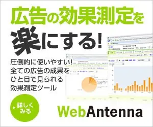 広告の効果測定WebAnetnna
