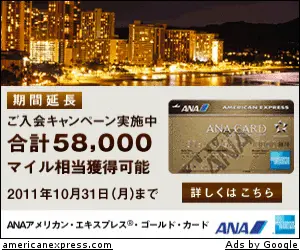 ANA アメリカン・エキスプレス・ゴールドカード
