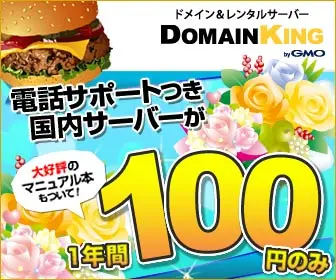 DOMAIN KING ドメインキング