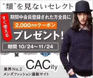 CACity ”類”を見ないセレクト