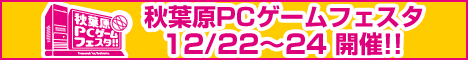 秋葉原PCゲームフェスタ12/22〜24開催!!
