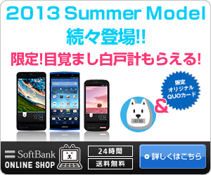 2013 Summer Model 続々登場!!