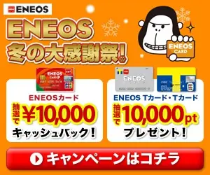ENEOS 冬の大感謝祭!