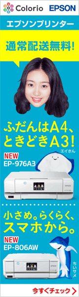 エプソンプリンター 通常配送無料！