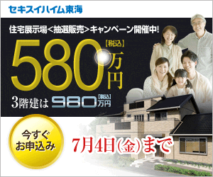 580万円 セキスイハイム東海