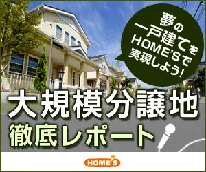 大規模分譲地 徹底レポート HOME'S