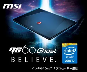 msi GS60 Ghost BELIEVE.
