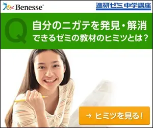 Benesse Q自分のニガテを発見・解消できるゼミの教材のヒミツとは？