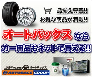 オートバックスならカー用品もネットで買える!!