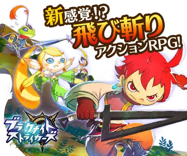 新感覚!?飛び斬りアクションRPG! ブラックナイトストライカーズ