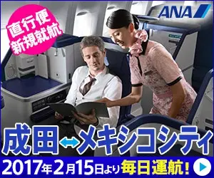 成田⇔メキシコシティ 直行便新規就航 ANA