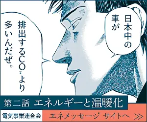 第二話 エネルギーと温暖化 エネメッセージ サイトへ