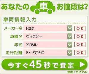 今すぐ45秒で査定 ナビクル