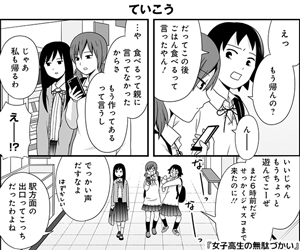ていこう『女子高生の無駄づかい』