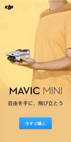 MAVIC MINI 自由を手に、飛び立とう