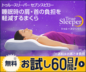 無料お試し60日間！True Sleeper