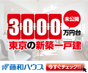 3000万円台 東京の新築一戸建 藤和ハウス