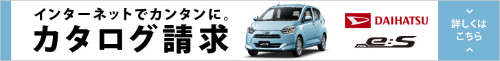 インターネットでカンタンに。カタログ請求 DAIHATSU e:s