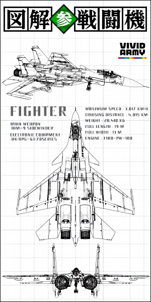 図解 参 戦闘機 FIGHTER / VIVID ARMY